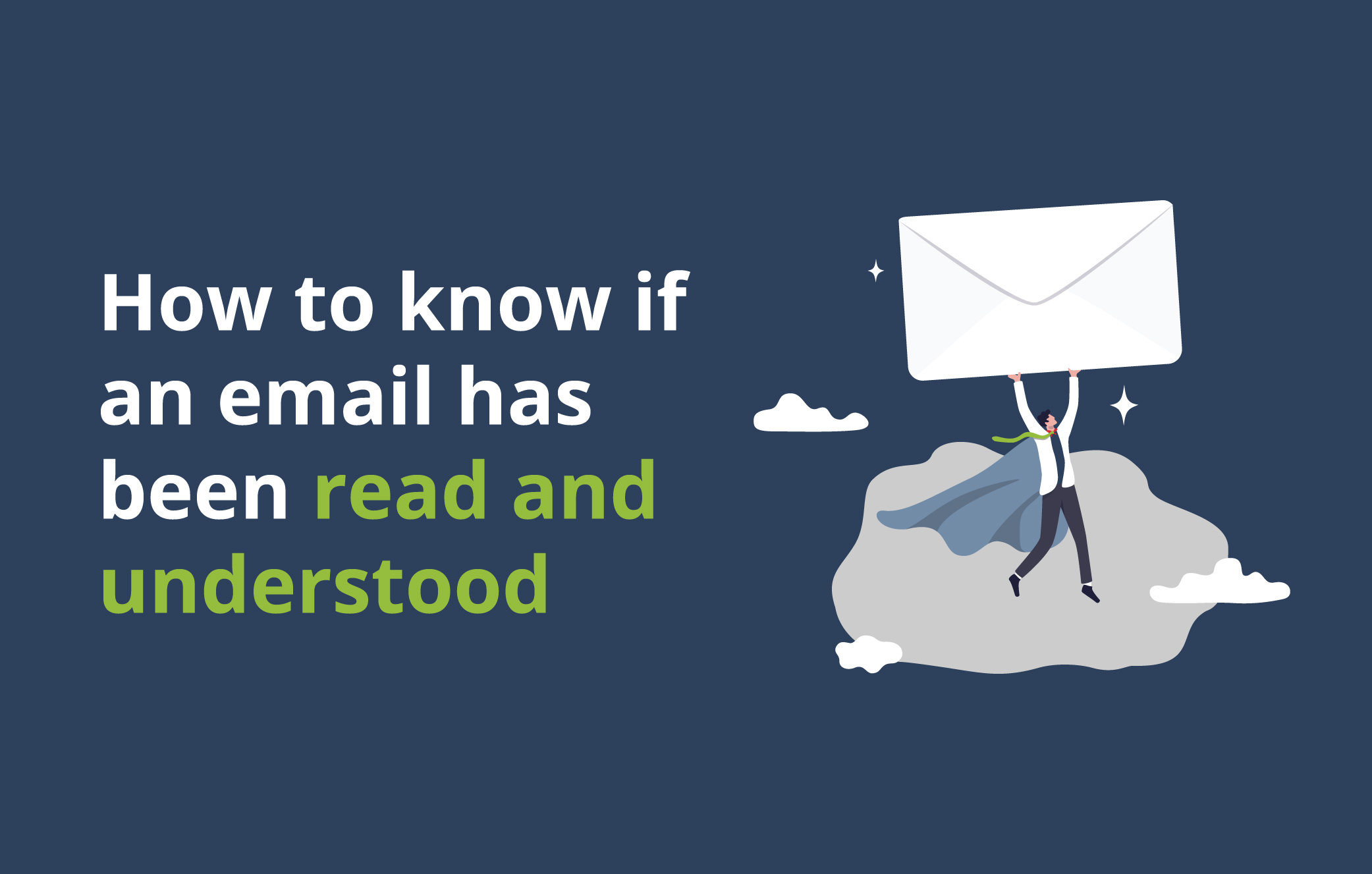 how to know an email has been read and understood