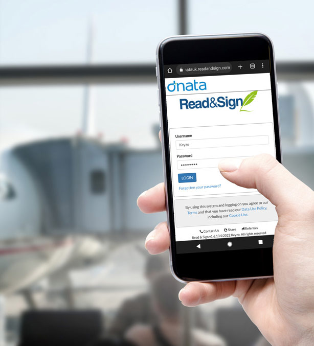 dnata use Read & Sign policy distribution software from Keyzo IT Solutions
