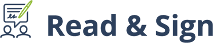 Read & Sign Software Logo