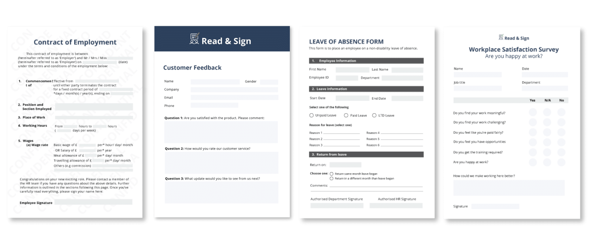 Document. Read Signature Examples Signatures and Templates for Read & Sign | Feature Update