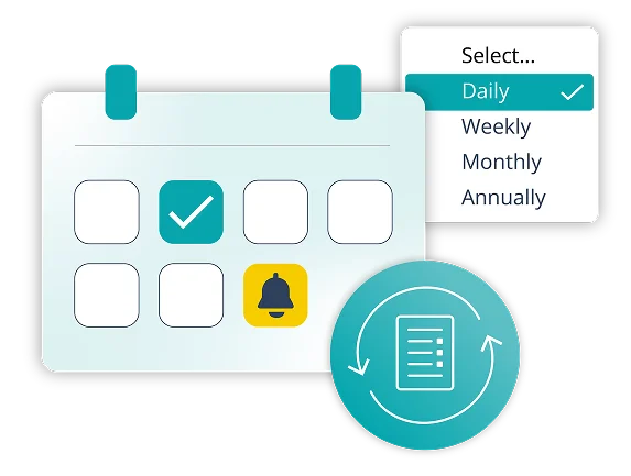 automate-checks Induct & Train Custom Forms Module - Automate recurring checks