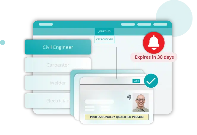 Induct & Train CSCS Card Checker Module
