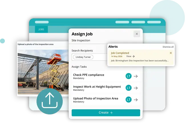 Induct & Train Jobs Management module