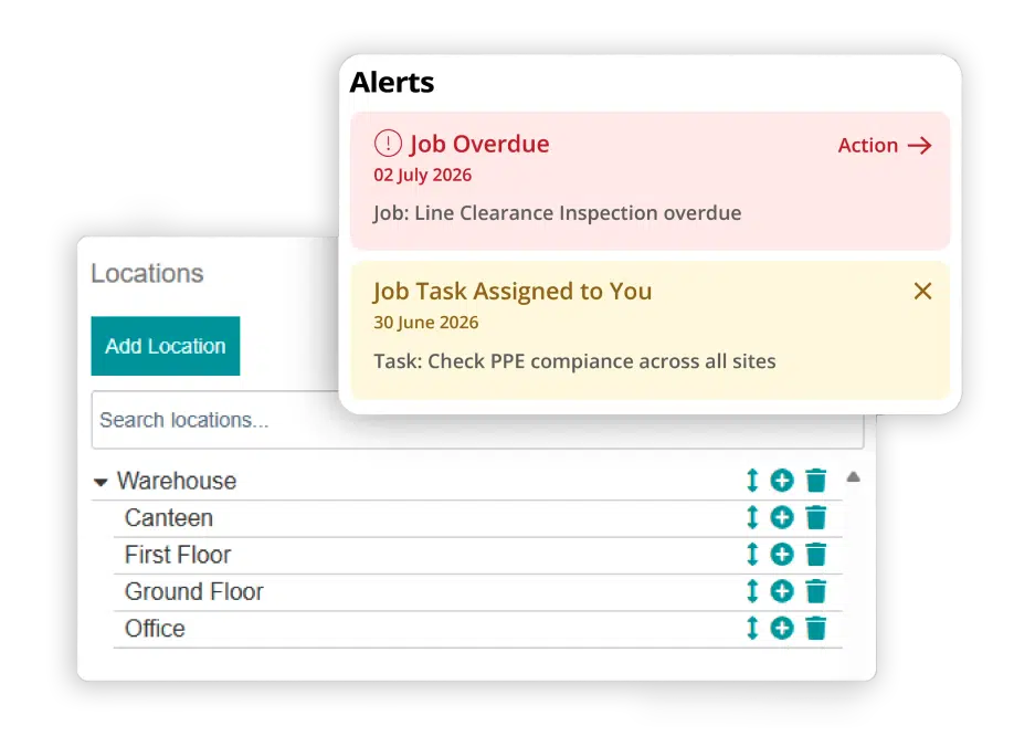 Induct & Train Jobs Management module - Maintain oversight across every location