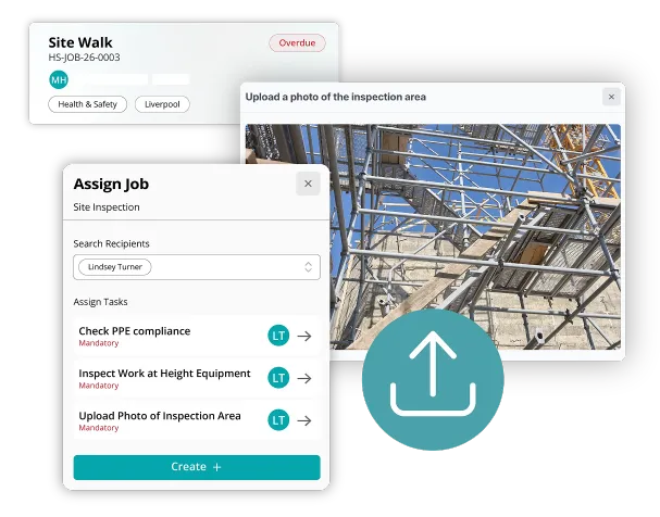 Assign, manage and track every job