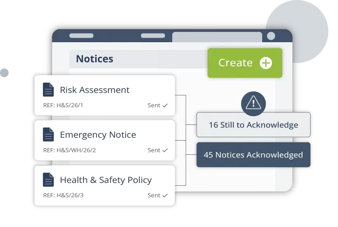 Read & Sign - Internal Notices
